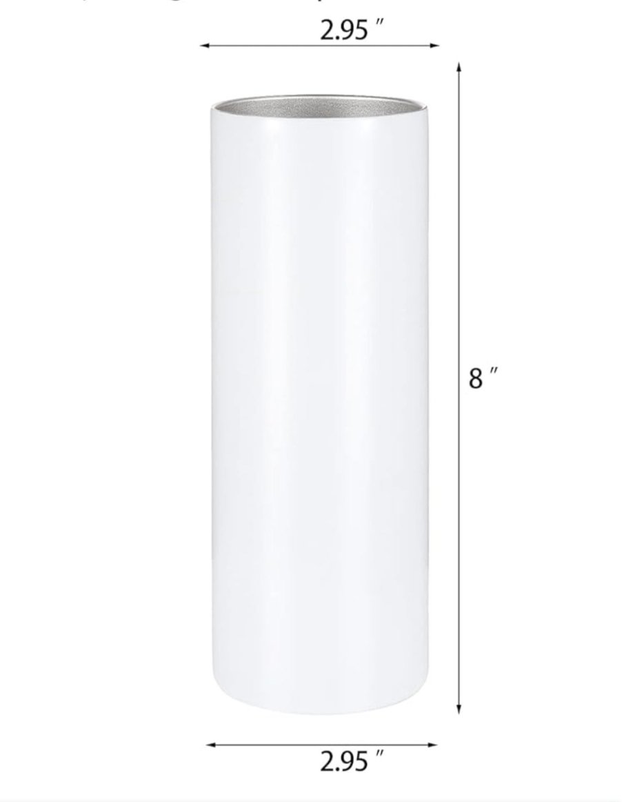 Laser Engraved Tumbler 20 oz (Lavender, Navy, Pink)