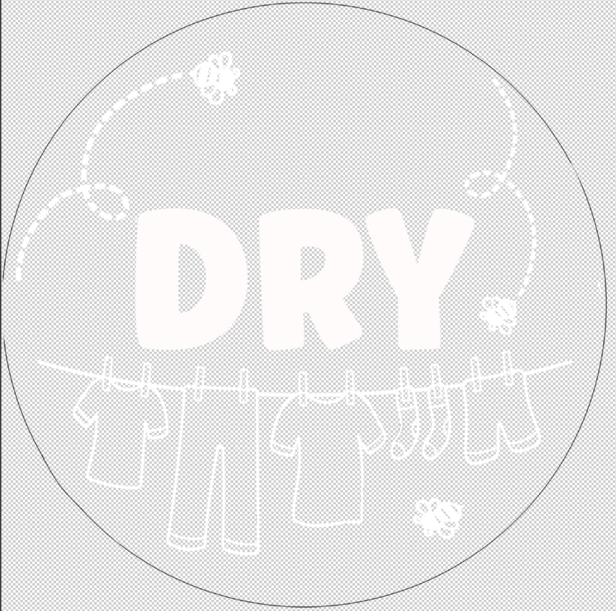 Dryer Window Decal 12x12