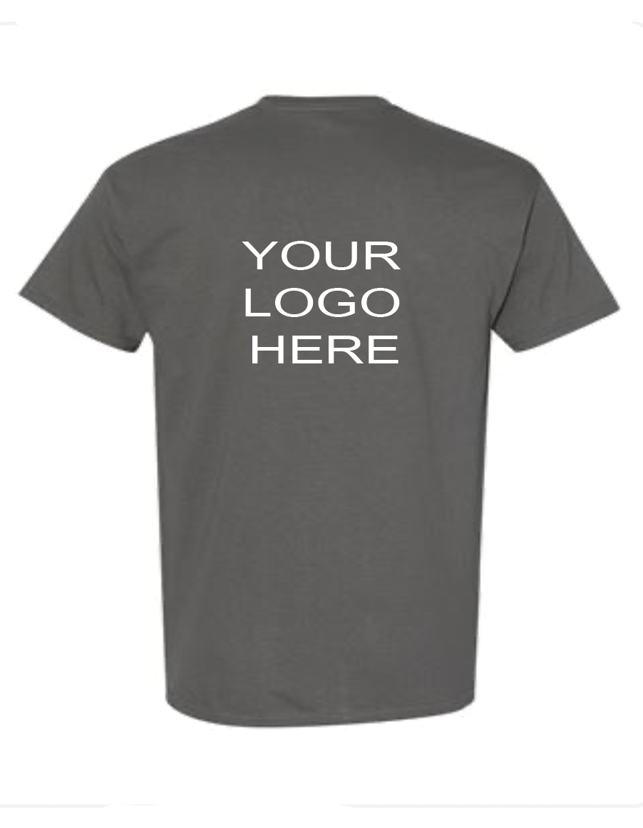 Gildan Crewneck With Back Center Logo