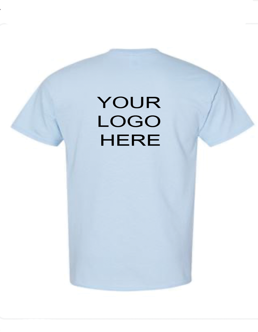 Gildan Crewneck With Back Center Logo