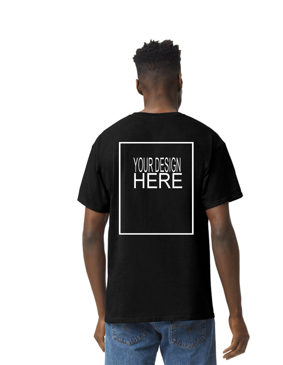 Customized Crewneck With Back Center Logo