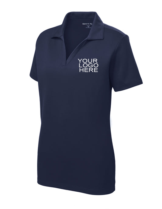 Sport Tek Polo Left Upper Chest Embroidered Logo