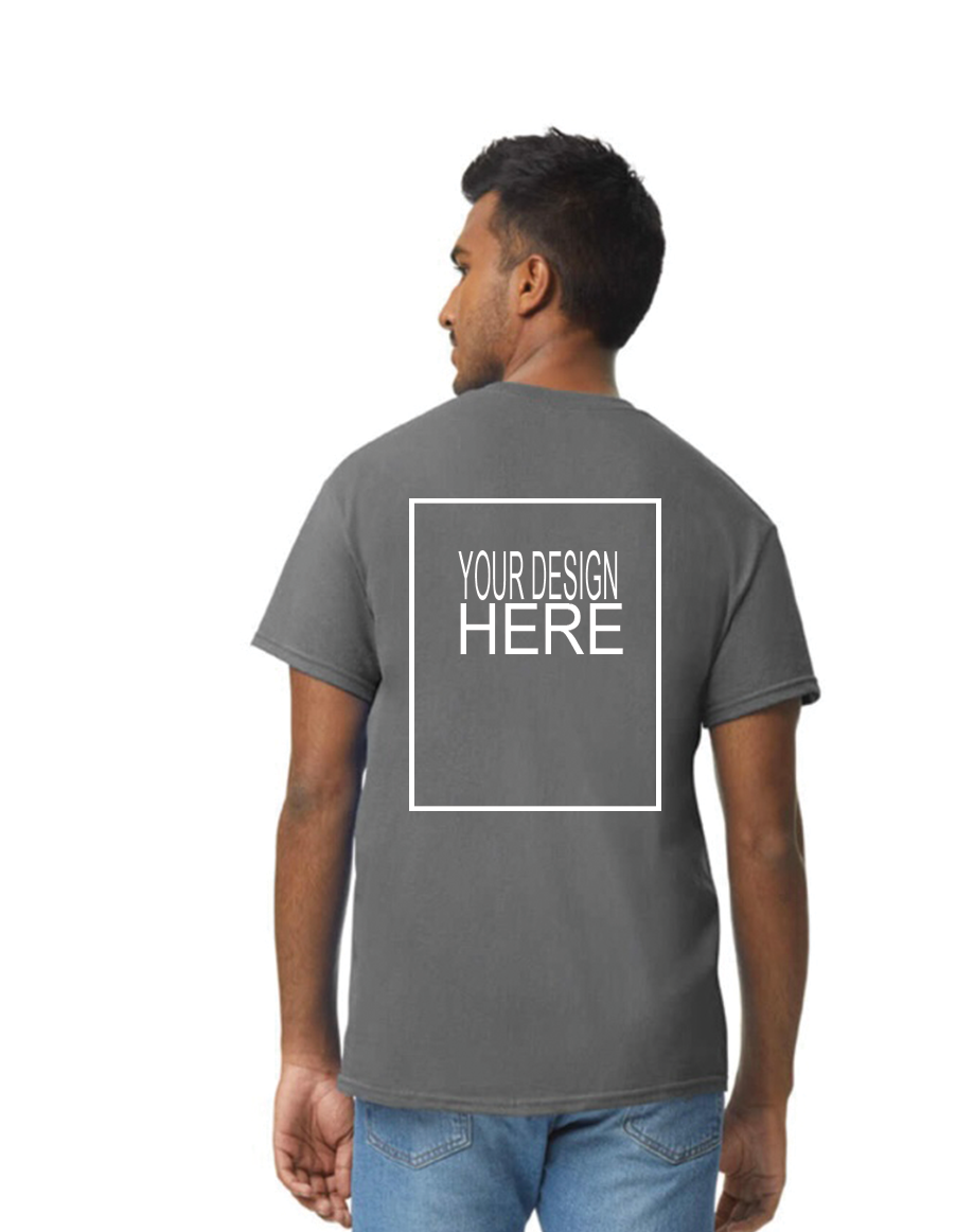 Customized Crewneck With Back Center Logo