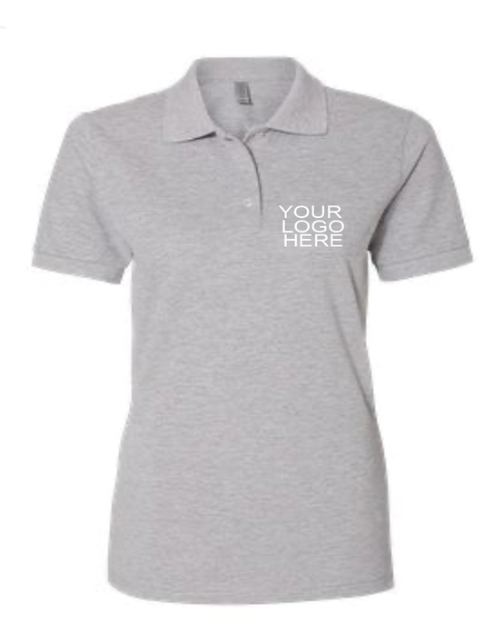 Jerzee's Pique Polo Left Upper Chest Embroidered Logo