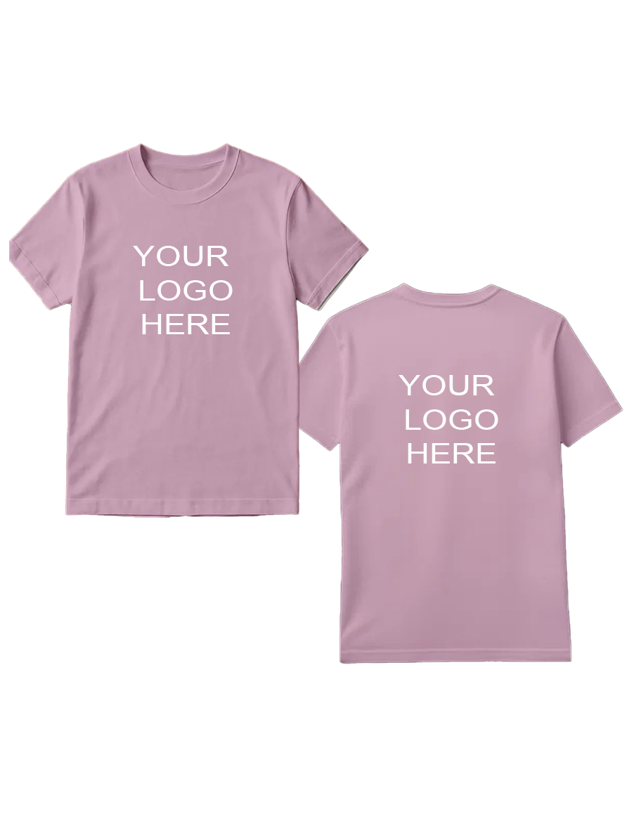 Gildan Crewneck with Front and Back Center Logo