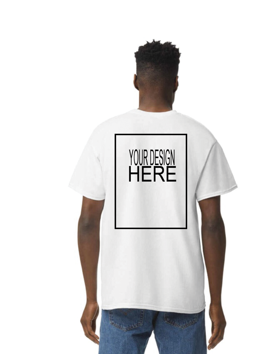Customized Crewneck With Back Center Logo